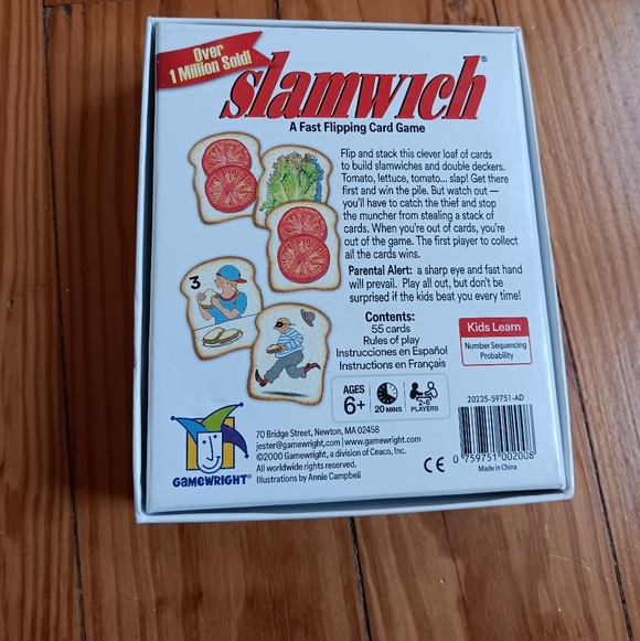 Gamewright Slamwich Card Game - White - Picture 7 of 7